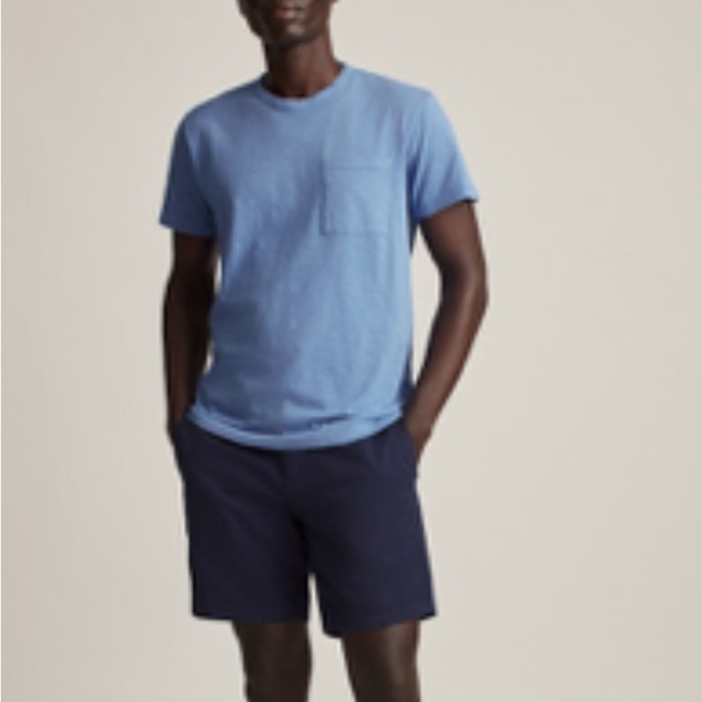 Bonobos Garment Dyed Tee Small in Ocean Blue new in bag